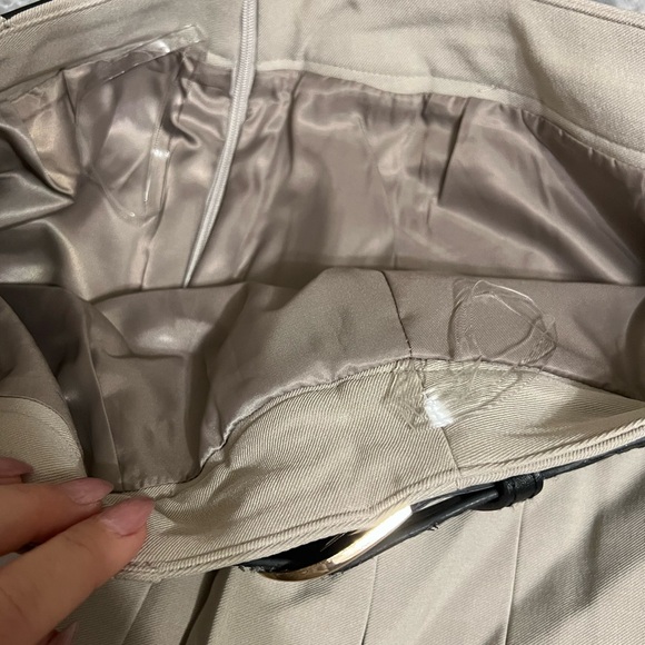 Double belt mini skirt - Picture 6 of 8